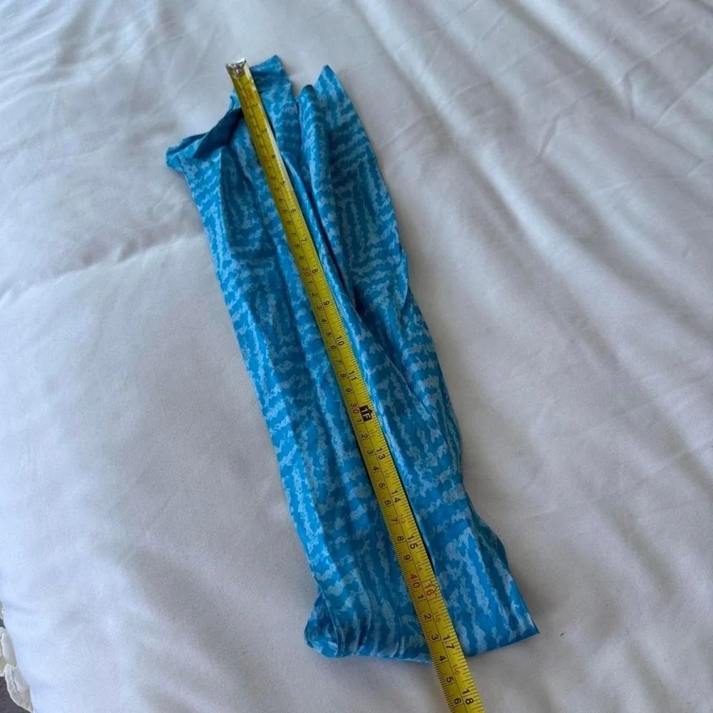 vintage blue scarf‎